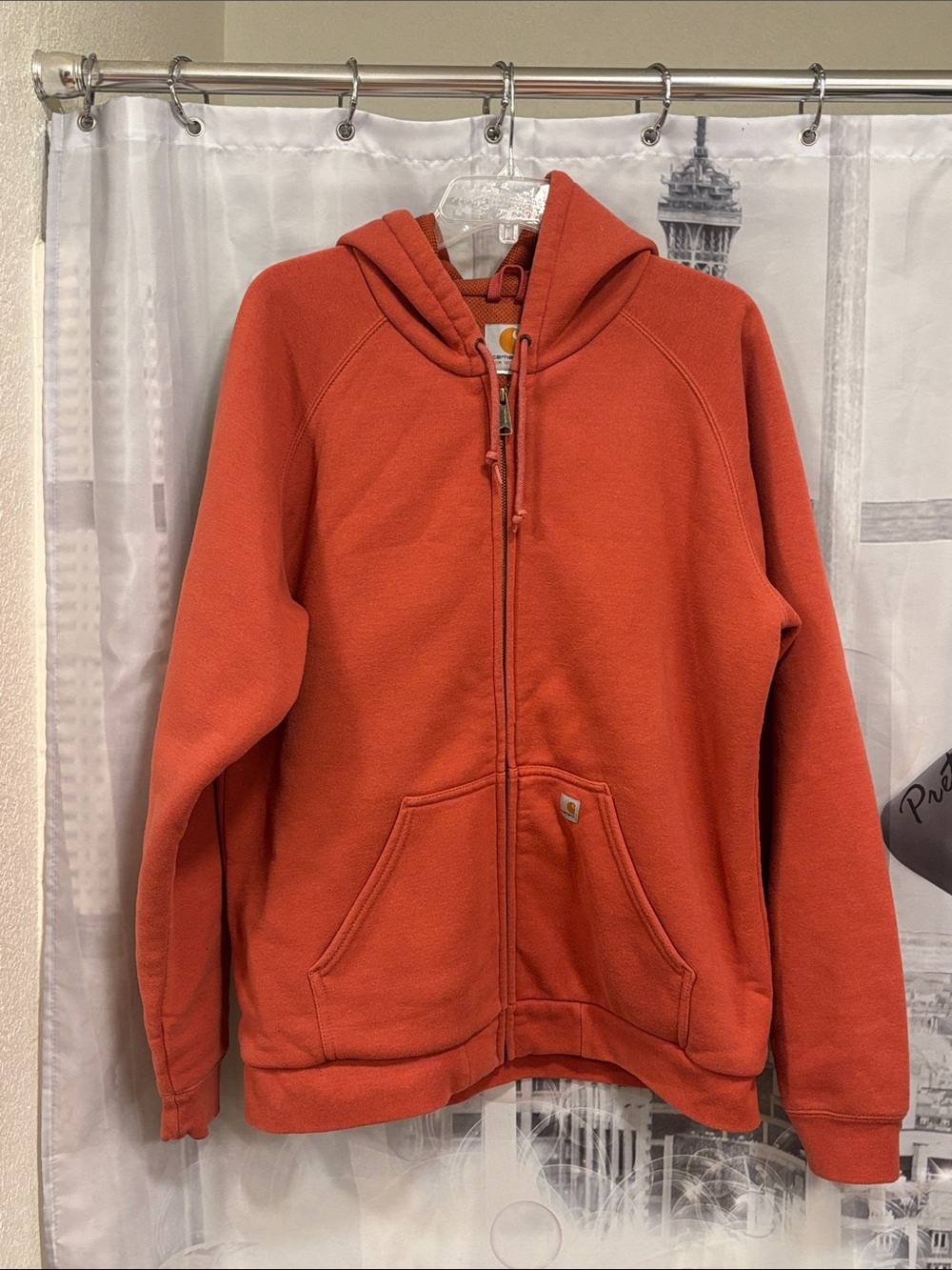 VTG Carhartt Women's Thermal Lined Full Zip Hoodie
